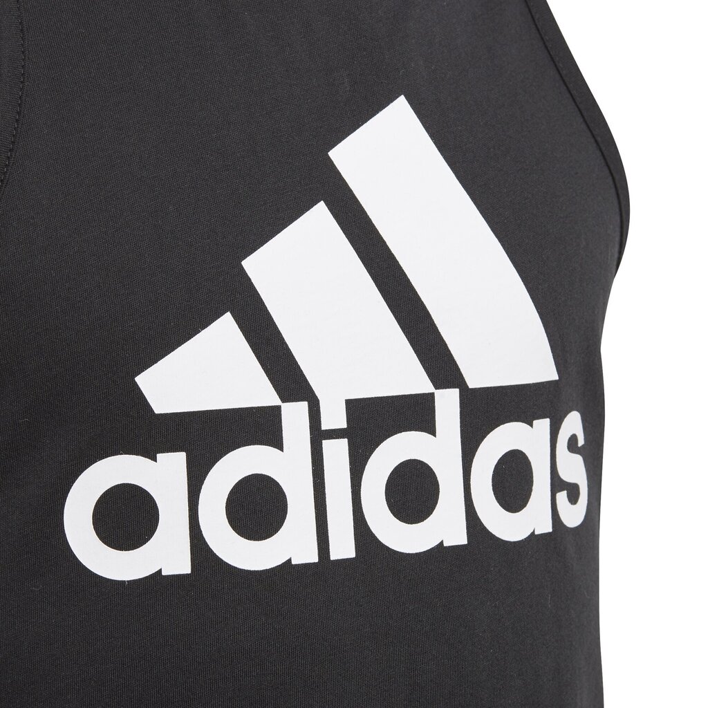 Pluus teismelistele Adidas YG Logo Tank Black hind ja info | Tüdrukute särgid | kaup24.ee