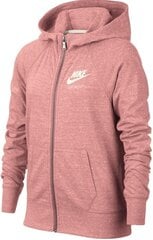 Джемпер для подростков Nike G Nsw Vntg Hoodie Fz Coral цена и информация | Свитеры, жилетки, пиджаки для девочек | kaup24.ee