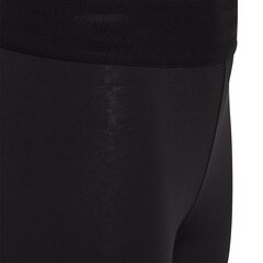 Adidas Леггинсы для подростков Yg Id Lin Tights Black цена и информация | Штаны для девочек | kaup24.ee