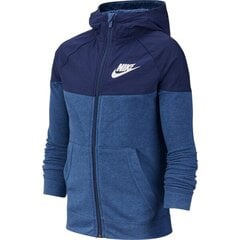 Nike Джемпер для подростков B Nsw Hoodie FZ AV Blue цена и информация | Свитеры, жилетки, пиджаки для мальчиков | kaup24.ee