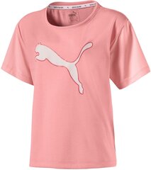 Pluus teismelistele Puma Softsport Graphic Tee Soft Pink hind ja info | Tüdrukute särgid | kaup24.ee