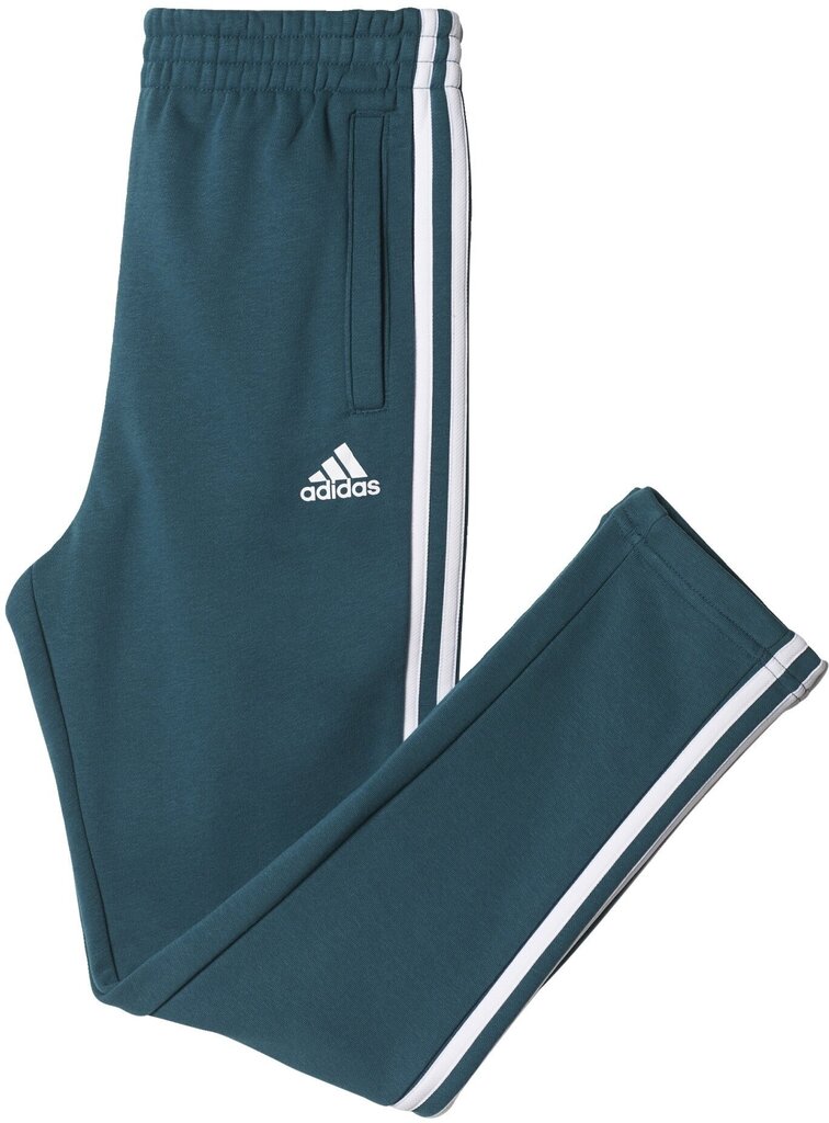 Püksid teismelistele Adidas YB 3S FT PANT Green hind ja info | Poiste püksid | kaup24.ee