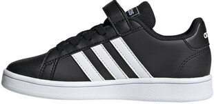 Jalanõud teismelistele Adidas Grand Court C Black hind ja info | Laste spordijalatsid | kaup24.ee