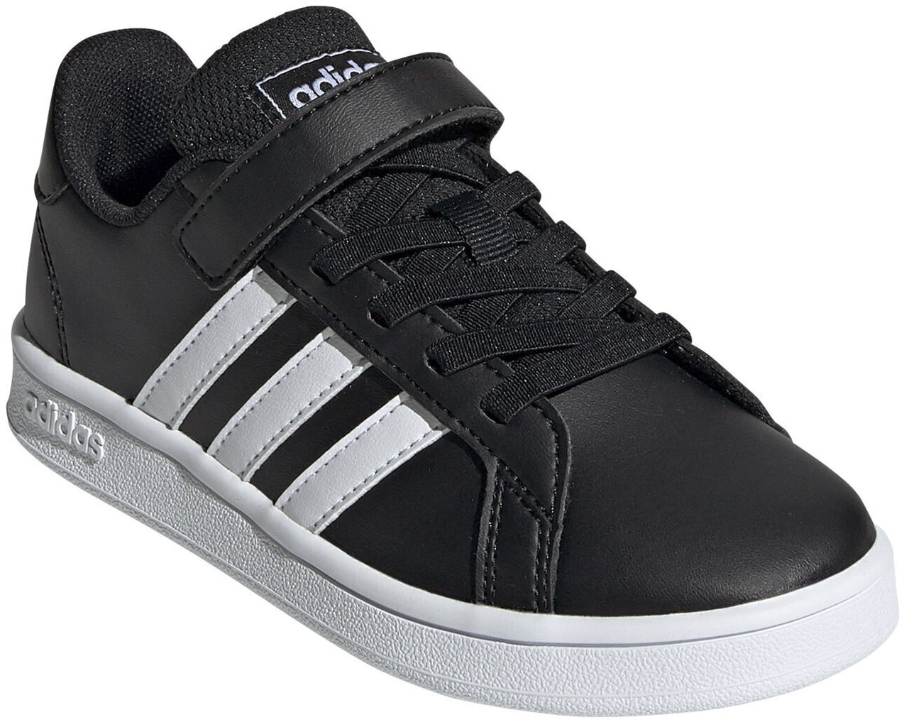 Jalanõud teismelistele Adidas Grand Court C Black цена и информация | Laste spordijalatsid | kaup24.ee