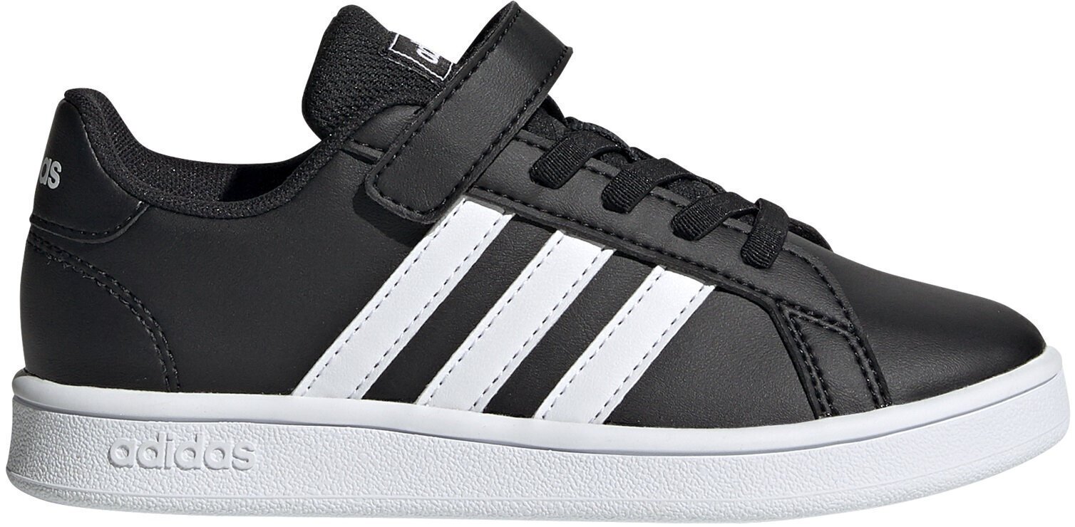 Jalanõud teismelistele Adidas Grand Court C Black цена и информация | Laste spordijalatsid | kaup24.ee