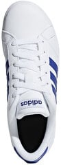 Jalanõud teismelistele Adidas Baseline K White hind ja info | Laste spordijalatsid | kaup24.ee