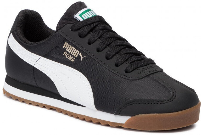 Jalanõud teismelistele Puma Roma Basic Summer Black White цена и информация | Laste spordijalatsid | kaup24.ee