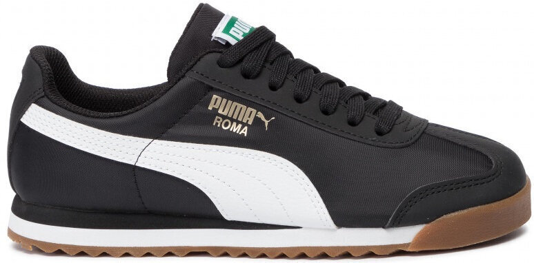 Jalanõud teismelistele Puma Roma Basic Summer Black White цена и информация | Laste spordijalatsid | kaup24.ee