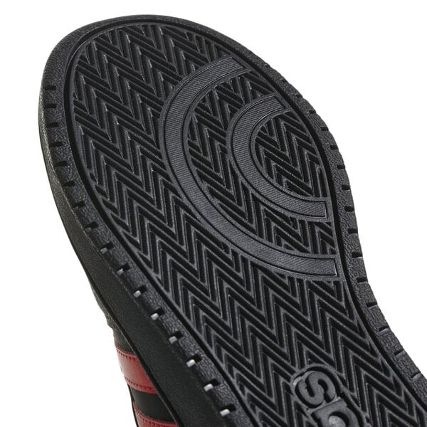 Jalanõud teismelistele Adidas Hoops Mid 2.0 K Black Red hind | kaup24.ee