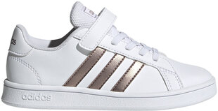 Adidas Обувь для подростков Grand Court C White цена и информация | Детская спортивная обувь | kaup24.ee