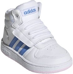 Jalanõud lastele Adidas Hoops Mid 2.0 I White цена и информация | Детская спортивная обувь | kaup24.ee