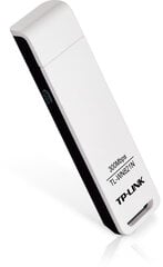 Traadita võrguadapter TP-LINK TL-WN821N, 802.11b / g / n, 300 Mbps hind ja info | Ruuterid | kaup24.ee
