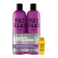 Комплект TIGI Bed Head Dumb Blonde Tweens 2x750 мл + RICH Argan Oil, 30 мл