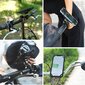 Ringke Spider Grip Mount jalgratta sõidukite kinnitused jalgratta silikoonist telefonihoidik 4-6 "seadmetele must (ACSG0001) цена и информация | Mobiiltelefonide hoidjad | kaup24.ee