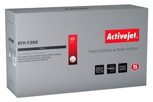 Тонер Activejet ATH-53NX (HP, HP 53X Q7553X / Canon CRG-715H) для лазерных принтеров HP / Canon, 7900 стр., черный цена и информация | Картриджи и тонеры | kaup24.ee