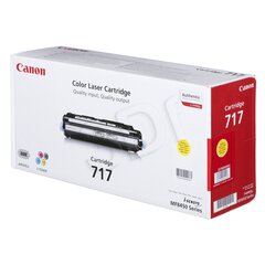 "canon original toner crg717, yellow, 4000p, 2575b002, canon mf-8450, o цена и информация | Картридж Actis KH-653CR | kaup24.ee