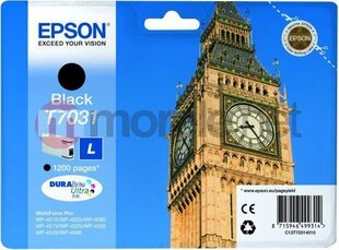 Originaalne Tindikassett Epson T70314010 Must hind ja info | Tindiprinteri kassetid | kaup24.ee