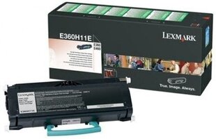 Lexmark (E360H11E) Return printerikassett, must hind ja info | Laserprinteri toonerid | kaup24.ee