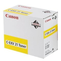 Тонер Canon C-EXV21 CEXV21 Yellow цена и информация | Картридж Actis KH-653CR | kaup24.ee