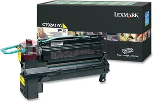 Lexmark C792A1YG цена и информация | Картриджи и тонеры | kaup24.ee