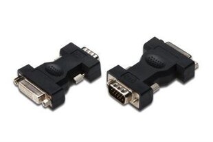 Adapter Assmann DVI-I (24+5) F (pesa)/DSUB15 M (pistik) AK320505000S цена и информация | Адаптеры и USB-hub | kaup24.ee