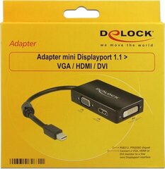 Delock 62631 цена и информация | Адаптеры и USB-hub | kaup24.ee