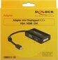 Delock 62631 цена и информация | USB jagajad, adapterid | kaup24.ee