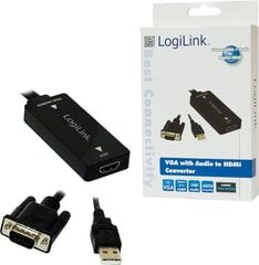 LogiLink CV0060 цена и информация | Адаптер Aten Video Splitter 2 port 450MHz | kaup24.ee