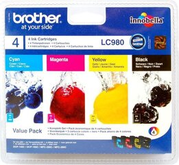 Brother LC980VALBP hind ja info | Tindiprinteri kassetid | kaup24.ee