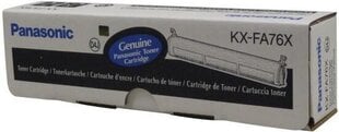 "panasonic оригинальный тонер kx-fa76x, черный, 2000p, panasonic laserfax kx-fl503ce, 501, 752ex, 751, 753, 551, 5, o цена и информация | Картриджи и тонеры | kaup24.ee