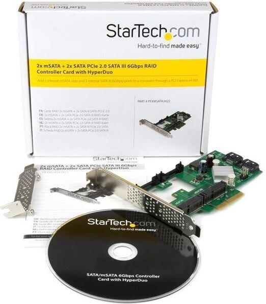 StarTech PEXMSATA3422 цена и информация | Regulaatorid | kaup24.ee