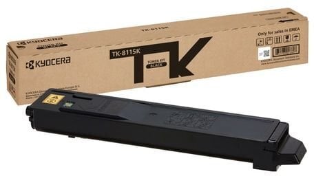 KYOCERA TK-8115K tooner black (12000lk) цена и информация | Laserprinteri toonerid | kaup24.ee
