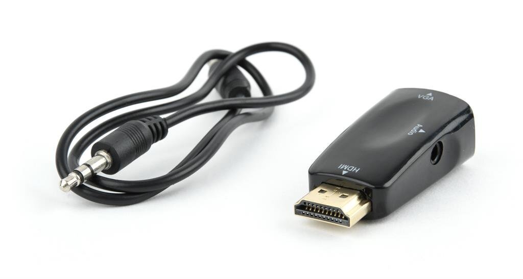 Gembird AB-HDMI-VGA-02 цена и информация | USB jagajad, adapterid | kaup24.ee