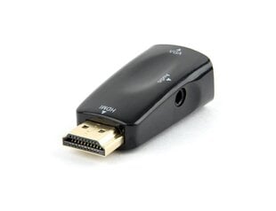 Gembird AB-HDMI-VGA-02 hind ja info | USB jagajad, adapterid | kaup24.ee