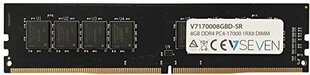 V7 8GB DDR4 2133MHZ CL15 (V7170008GBD-SR) hind ja info | Operatiivmälu (RAM) | kaup24.ee