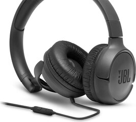 JBL Tune 500 JBLT500BLK hind ja info | Kõrvaklapid | kaup24.ee