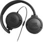 JBL Tune 500 JBLT500BLK цена и информация | Kõrvaklapid | kaup24.ee