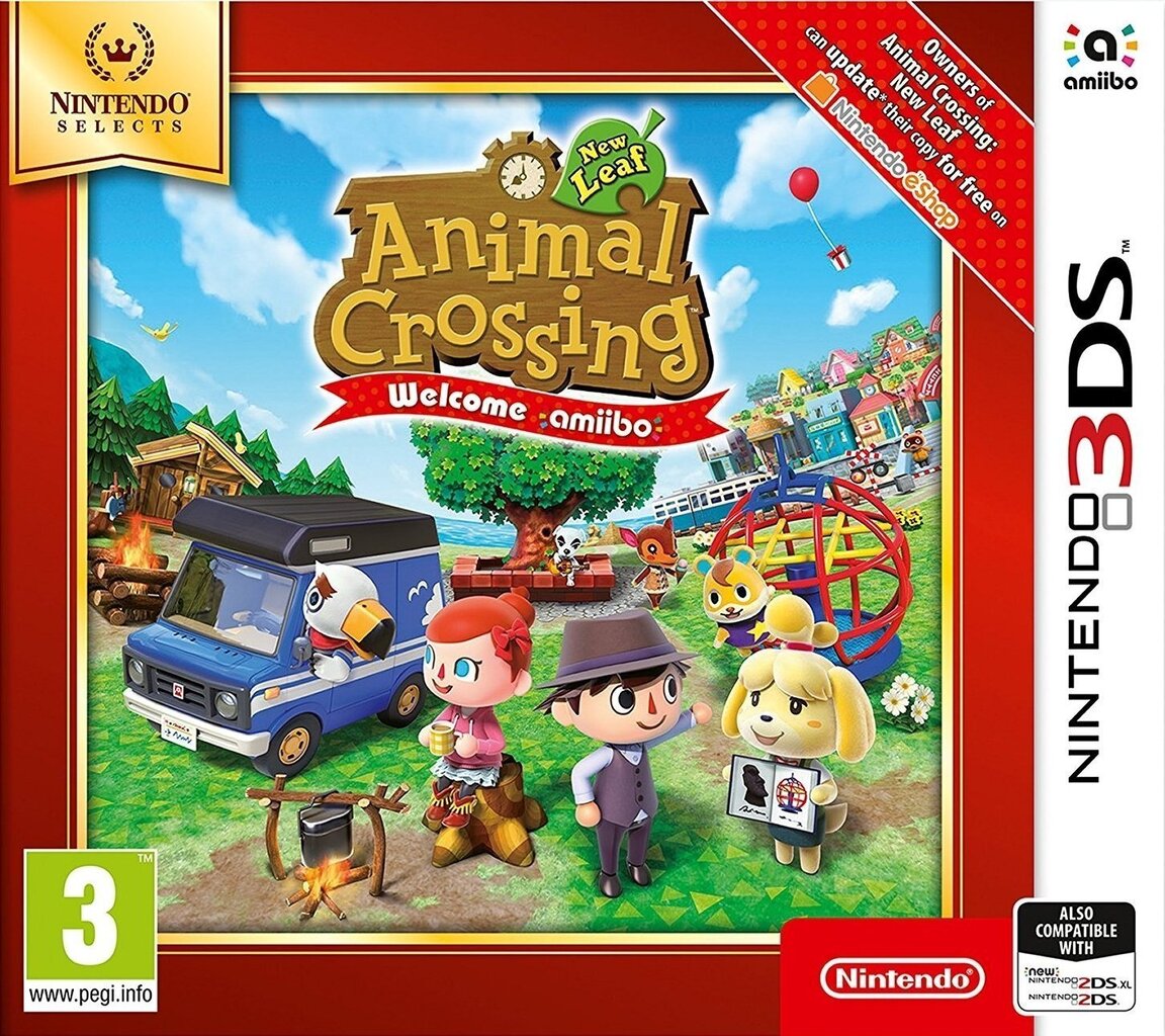 Nintendo 3DS Games mäng Animal Crossing: New Leaf - Welcome Amiibo hind ja info | Arvutimängud, konsoolimängud | kaup24.ee