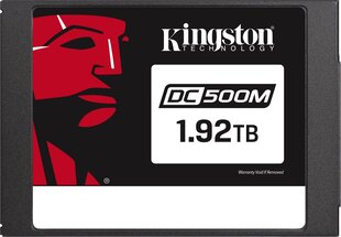 Kingston SEDC500M/1920G цена и информация | Внутренние жёсткие диски (HDD, SSD, Hybrid) | kaup24.ee