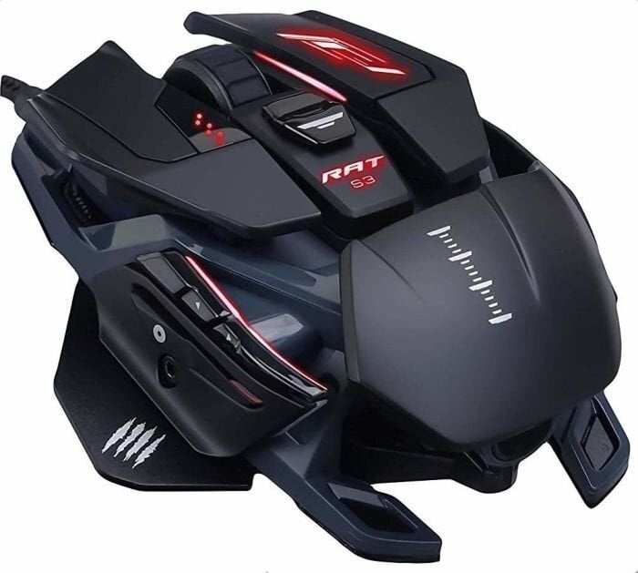 Mad Catz R.A.T. S3, must цена и информация | Hiired | kaup24.ee