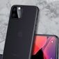 Kerge õhuke silikoonist ümbris Baseus Wing Apple iPhone 11 Pro, must hind ja info | Telefoni kaaned, ümbrised | kaup24.ee