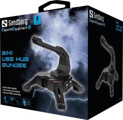 USB-jaotur Sandberg 133-92, USB-A цена и информация | Адаптеры и USB-hub | kaup24.ee