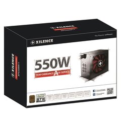 Power Supply|XILENCE|550 Watts|Efficiency 80 PLUS BRONZE|PFC Active|XN083 цена и информация | Материнские платы (PSU) | kaup24.ee