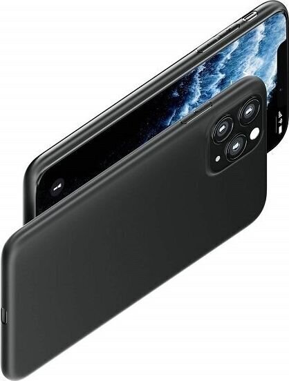 3mk Matt Case for iPhone X / XS black hind ja info | Telefoni kaaned, ümbrised | kaup24.ee