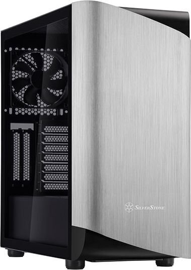 ATX Semi-tower Korpus Silverstone SETA A1 цена и информация | Arvutikorpused | kaup24.ee