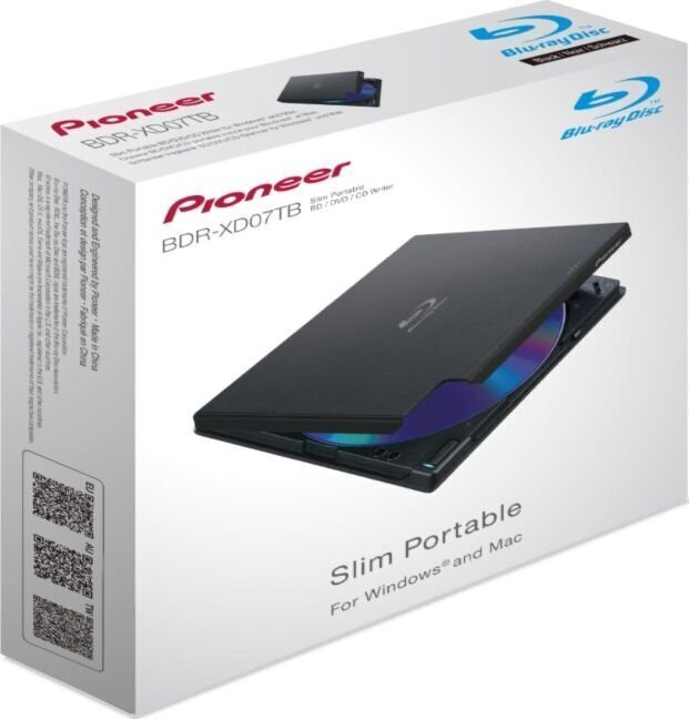 Pioneer BDR XD 07 TB цена и информация | Optilised seadmed | kaup24.ee