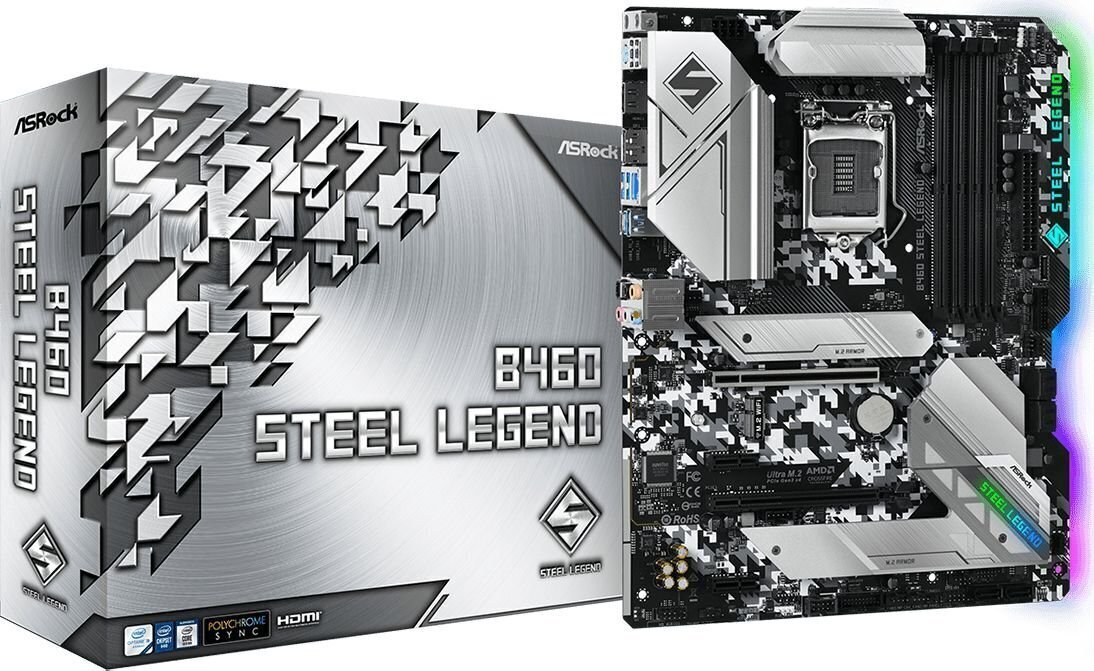 ASRock B460 Steel Legend hind ja info | Emaplaadid | kaup24.ee