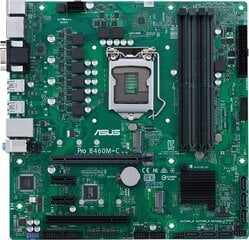 Asus PRO B460M-C/CSM hind ja info | Emaplaadid | kaup24.ee