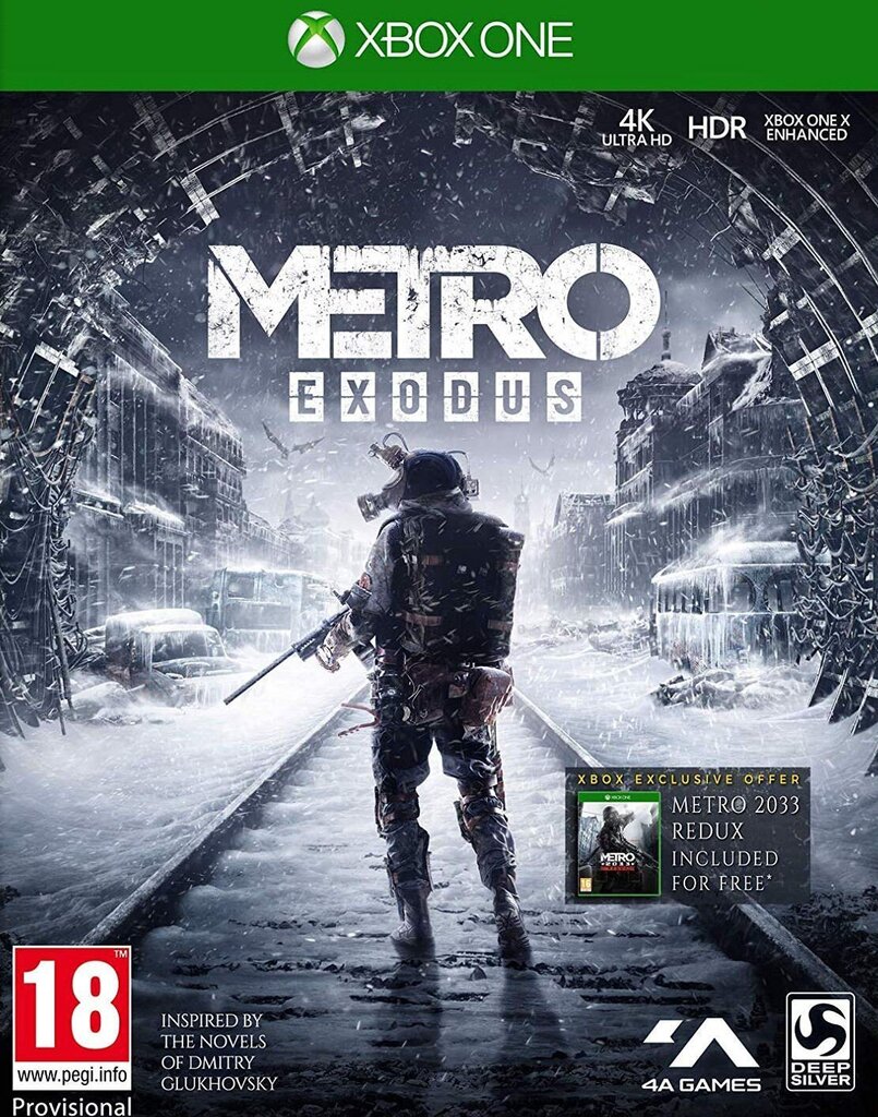 Компьютерная игра Metro Exodus Xbox One цена | kaup24.ee