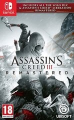 SWITCH Assassin's Creed III and Liberation Remastered hind ja info | Arvutimängud, konsoolimängud | kaup24.ee